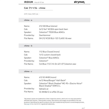 strymon 【WEB限定在庫処分セール】 Iridium [Amp＆Cab]（アンプシミュレーター ストライモン） 画像2