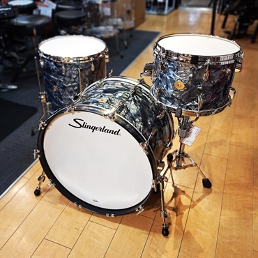 Slingerland Radio King 3pc Outfit [22BD，13TT，16FT/Black Diamond Pearl] 画像2