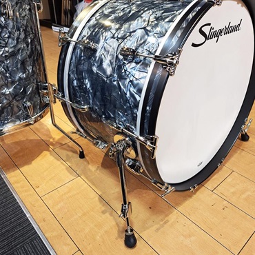 Slingerland Radio King 3pc Outfit [22BD，13TT，16FT/Black Diamond Pearl] 画像6
