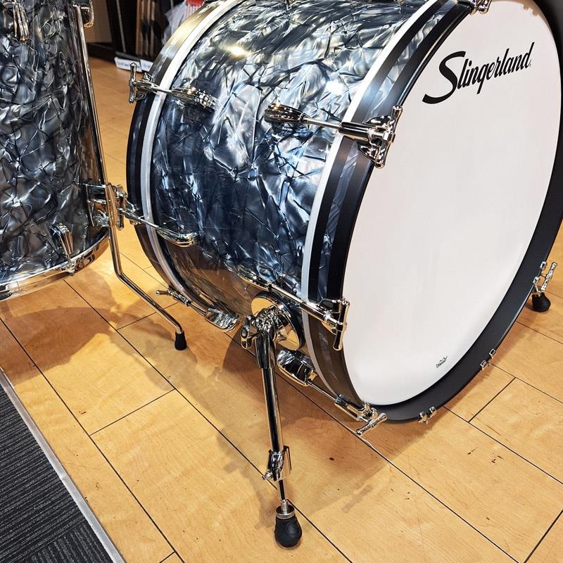 Slingerland Radio King 3pc Outfit [22BD，13TT，16FT/Black Diamond Pearl] 画像6