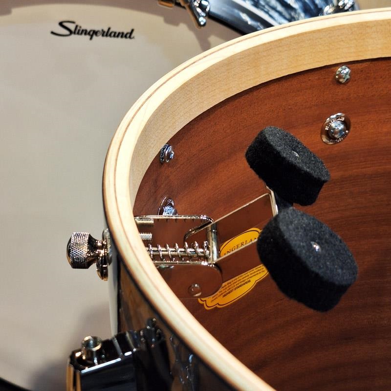 Slingerland Radio King 3pc Outfit [22BD，13TT，16FT/Black Diamond Pearl] 画像10