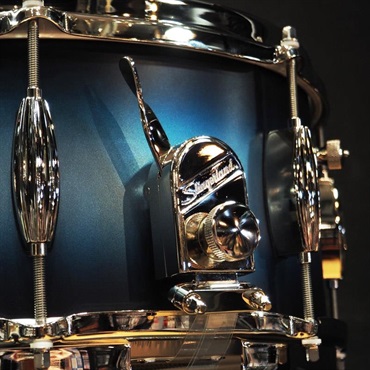 Slingerland Radio King Artist Snare Drum 14×6.5 [Blue and Silver Lacquer/SLLS6514SSK371] 画像5
