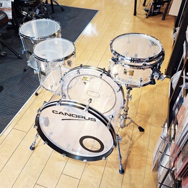 CANOPUS USED 中古 Acrylic Drum [22BD，12TT，14FT，16FT/Protection Racketケース一式付属] 画像2