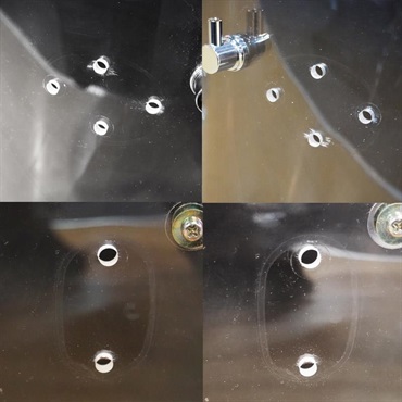 CANOPUS USED 中古 Acrylic Drum [22BD，12TT，14FT，16FT/Protection Racketケース一式付属] 画像9