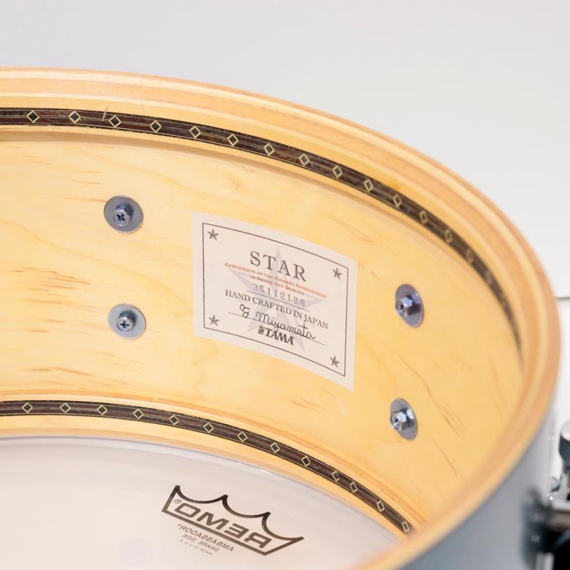 TAMA TMS1465D-SBM [STAR Maple 14''×6.5'' - Satin Blue Metallic