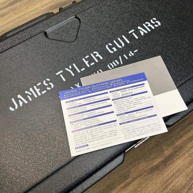 JAMES TYLER USED 中古 Japan Tylerbaster （Midnight with Turquoise