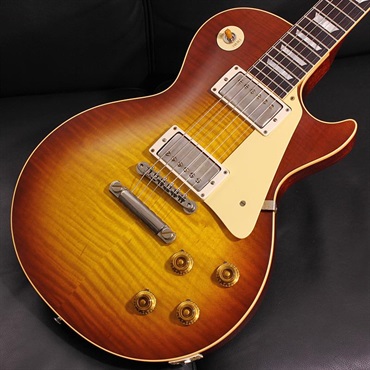 Gibson 1959 Les Paul Standard Reissue VOS Faded Cherry Tea Burst SN. 952387 画像2