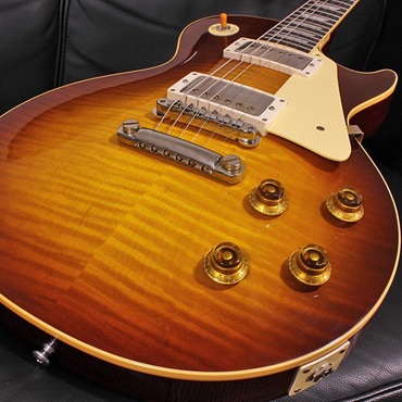 Gibson 1959 Les Paul Standard Reissue VOS Faded Cherry Tea Burst SN. 952387 画像3