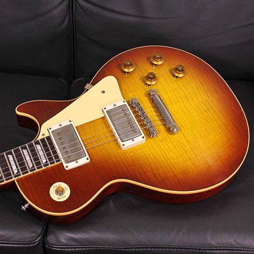 Gibson 1959 Les Paul Standard Reissue VOS Faded Cherry Tea Burst SN. 952387 画像4