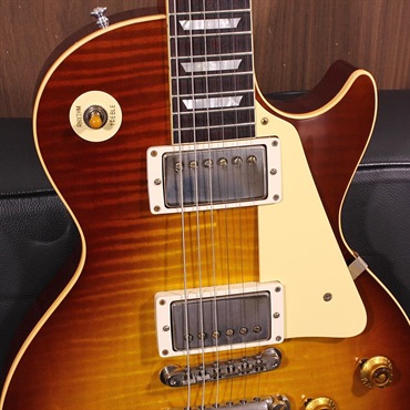 Gibson 1959 Les Paul Standard Reissue VOS Faded Cherry Tea Burst SN. 952387 画像5