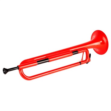 pBone music ピーボーンミュージック / pBugle (PBUG1R) 【プラスチック製 Bb ビューグル (信号ラッパ) 】 画像1