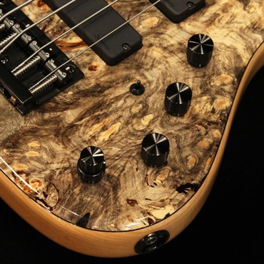 Sadowsky Guitars USED 中古 CustomShop 24-Fret Single Cut Bass 5-String (California Buckeye Burl Top) '23 画像4