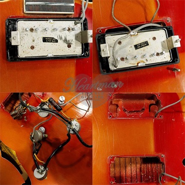 Gibson VINTAGE ES-355TD '67 Sparkle Burgundy 画像6