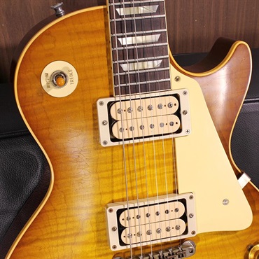Gibson Murphy Lab 1959 Les Paul Standard Reissue Light Aged Golden Poppy Burst SN. 9 5176 画像4