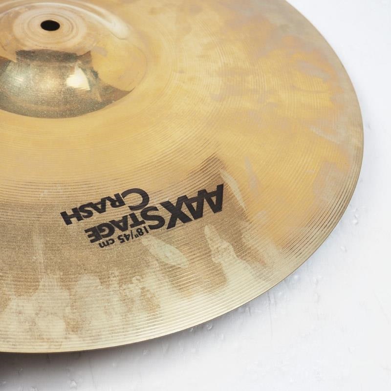 【値下げ】SABIAN AAX  Stage Crash 18インチ中古 SABIAN USED 中古 AAX Stage Crash 18 [AAC-18SGC-B/1512g] ｜イケベ