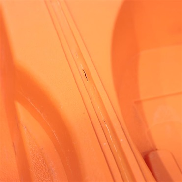 Ludwig VINTAGE UFO Clamshell Snare Drum Case - Orange [クラックあり]【委託品】 画像6