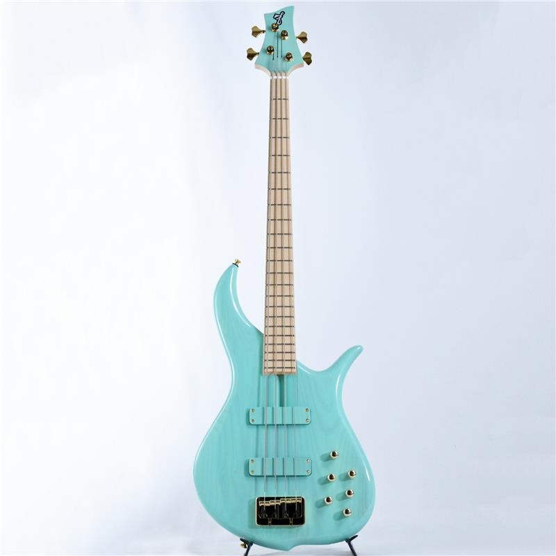 F-bass BN4-SG (Transparent Seafoam Green Gloss with Gold Hardware) 画像1