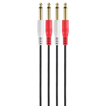 audio-technica AT-MI74/1.5 (1.5m)(オーディオテクニカ)(6.3mmモノラル標準プラグ-6.3mmモノラル標準プラグ)+E19:F20 画像1