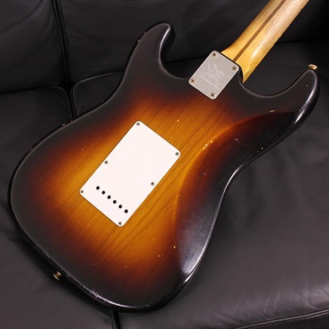 Fender Custom Shop MBS 70th Anniversary 1954 Stratocaster Journeyman Relic Wide Fade 2-Color Sunburst Built by Todd Krause SN. 5726 画像3