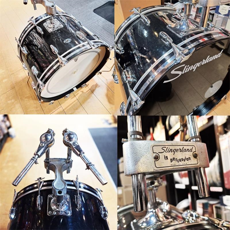 Slingerland USED 中古 80s Magnum Series Drum Set [22BD.12TT.13TT