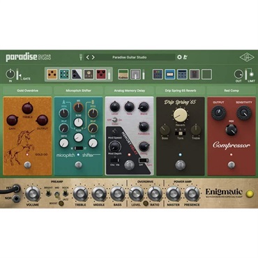 Universal Audio 【UAD TOP 50 Sale！】Paradise Guitar Studio(オンライン納品)(2時間以内に納品) 画像1