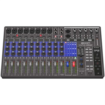 ZOOM LiveTrak L12next 【予約商品・2026年1月下旬発売予定】 (ライブトラック)(ミキサー)(レコーダー)(オーディオインターフェイス) 画像3