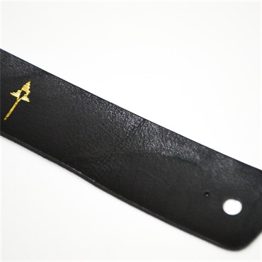 NAZCA STRAP LOOP END LEATHER STRAP Black 画像3