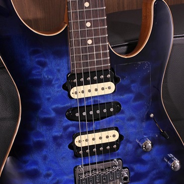 Suhr Guitars Modern Quilt Maple Top Trans Whale Blue Burst SN. 87426 画像4
