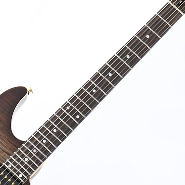 BLACK SMOKER FUTURA-S HH AAAA Flame Maple Top (Dark Brown Burst/Matching Head) 画像7