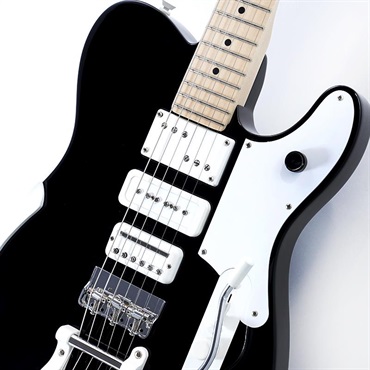 Fender USA Limited Edition Jack White Triplecaster Telecaster (Black/Maple) 画像3