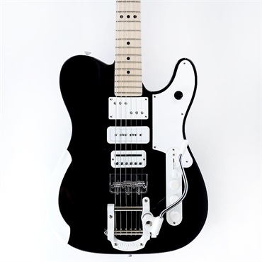 Fender USA Limited Edition Jack White Triplecaster Telecaster (Black/Maple) 画像10