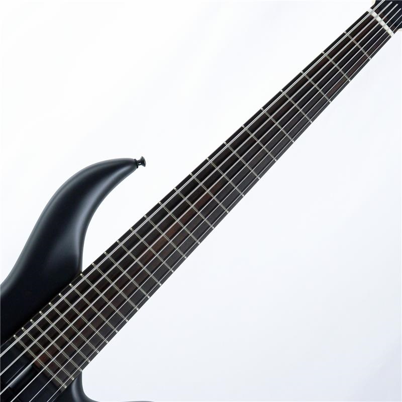 F-bass BN6-SBL/Macassar Ebony Fingerboard (Solid Black Matte with