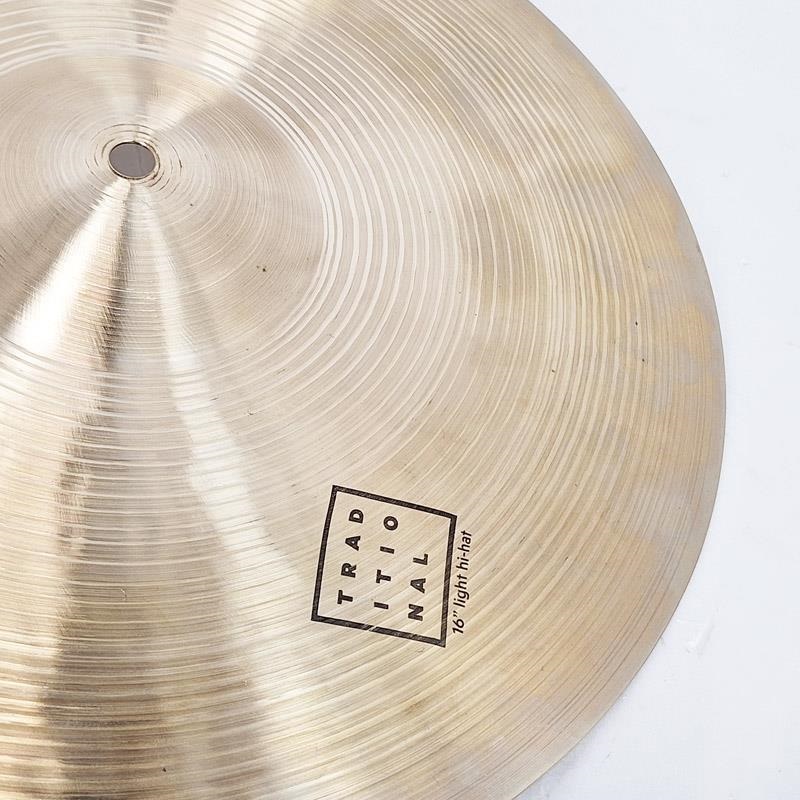 Istanbul／Agop USED 中古 Traditional Light HiHat 16 Pair [Top:1096g/Bottom:1284g] 画像9