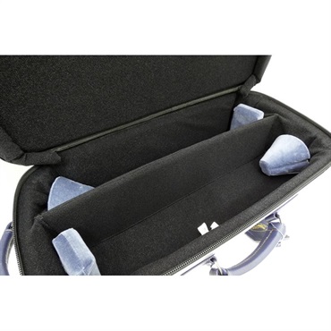 GARD BAGS ガードバッグス / エリート シリーズ 4-ECLG-NB トランペット用 ダブル ケース / グレーレザー ・ ネイビーレザートリム 画像3