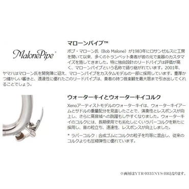 YAMAHA ヤマハ / YTR-9335NY-BR GL 【Bb トランペット】【5年保証】【出荷前調整で安心】 画像4