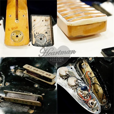 Fender USA VINTAGE Jazz Bass '75 Lefty Black/M 画像6