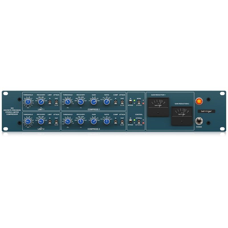 【2025年購入・使用わずか】BEHRINGER 369 ★ノブ対策品・予備あり BEHRINGER 369 (ベリンガー)(ステレオコンプレッサー/リミッター)(2ch