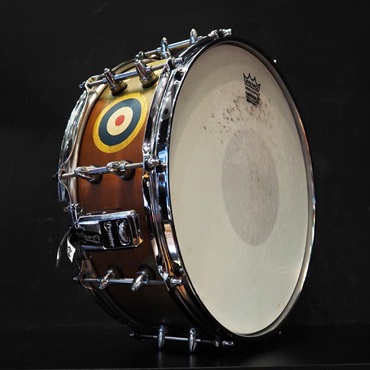 PREMiER USED 中古 Limited Edition Nicko McBrain 'Aces High' Snare Drum 14×5.5 [#20/100] 画像4