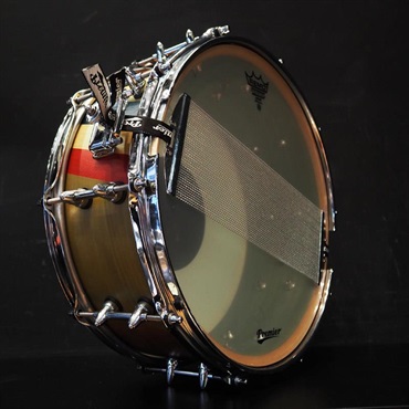 PREMiER USED 中古 Limited Edition Nicko McBrain 'Aces High' Snare Drum 14×5.5 [#20/100] 画像5