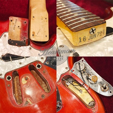 Fender USA VINTAGE Mustang '72 CompetitionRed/R 画像6