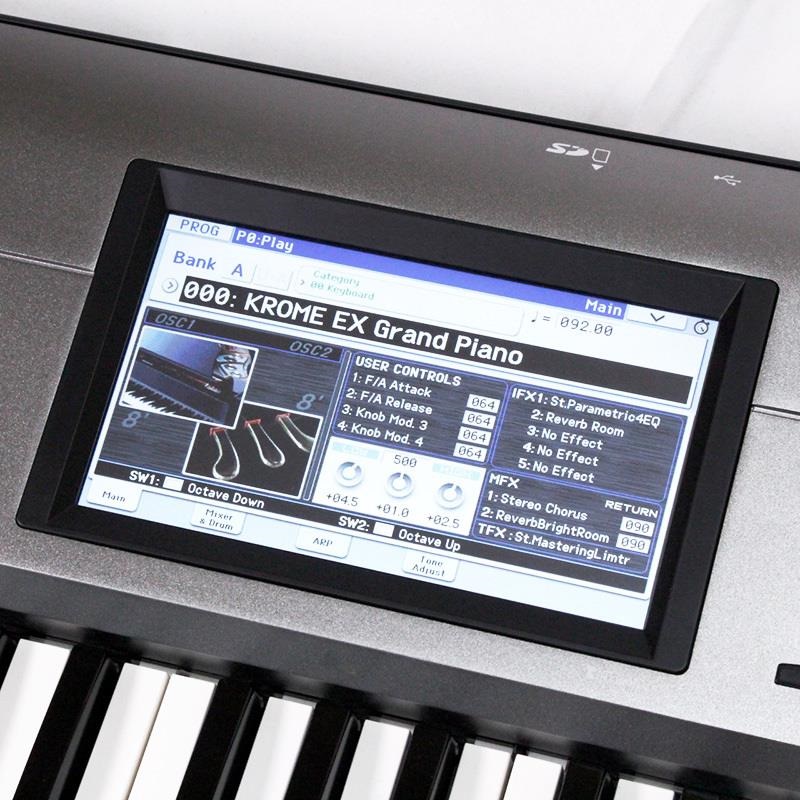 KORG USED 中古 KROME EX 73※配送事項要ご確認 コルグ ｜イケベ楽器店