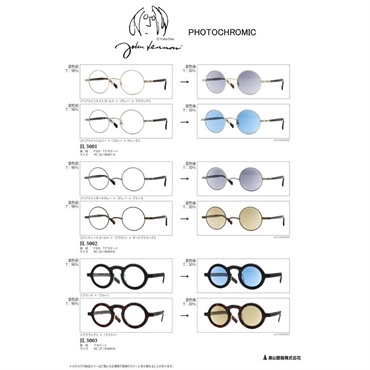 JOHN LENNON JL5002-1 ヘアラインダークグレー/グレー×ブラック 画像2