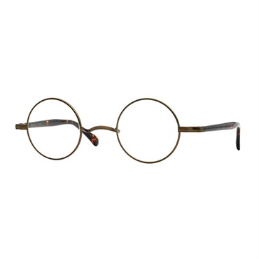 JOHN LENNON JL5002-2 アンティークゴールド/ブラウン×ダークブラウンデミ 画像1