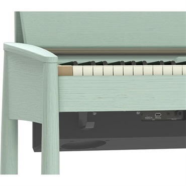 Roland きよら KIYOLA KF-20-KG (セラドングリーン) 【汎用ピアノマット・キーカバーセット】ローランド カリモク家具 画像5