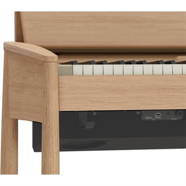 Roland きよら KIYOLA KF-20-KO (ピュアオーク) 【汎用ピアノマット・キーカバーセット】ローランド カリモク家具 画像5