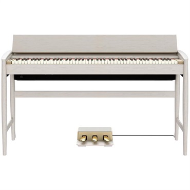 Roland きよら KIYOLA KF-20-KS (シアーホワイト)【汎用ピアノマット・キーカバーセット】 ローランド カリモク家具 画像2