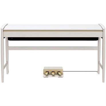 Roland きよら KIYOLA KF-20-KS (シアーホワイト)【汎用ピアノマット・キーカバーセット】 ローランド カリモク家具 画像3