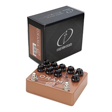 Crazy Tube Circuits Orama オラマ (Crazy Tube Circuits CTC クレイジーチューブサーキット) Dual Drive デュアルドライブ overdrive オーバードライブ ※12月中旬発売予定 画像2