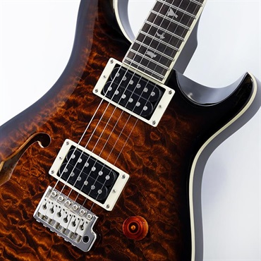P.R.S. USED 中古 SE Custom 22 Semi-Hollow Quilt (Black Gold Sunburst) SN.CTIF018045 画像3