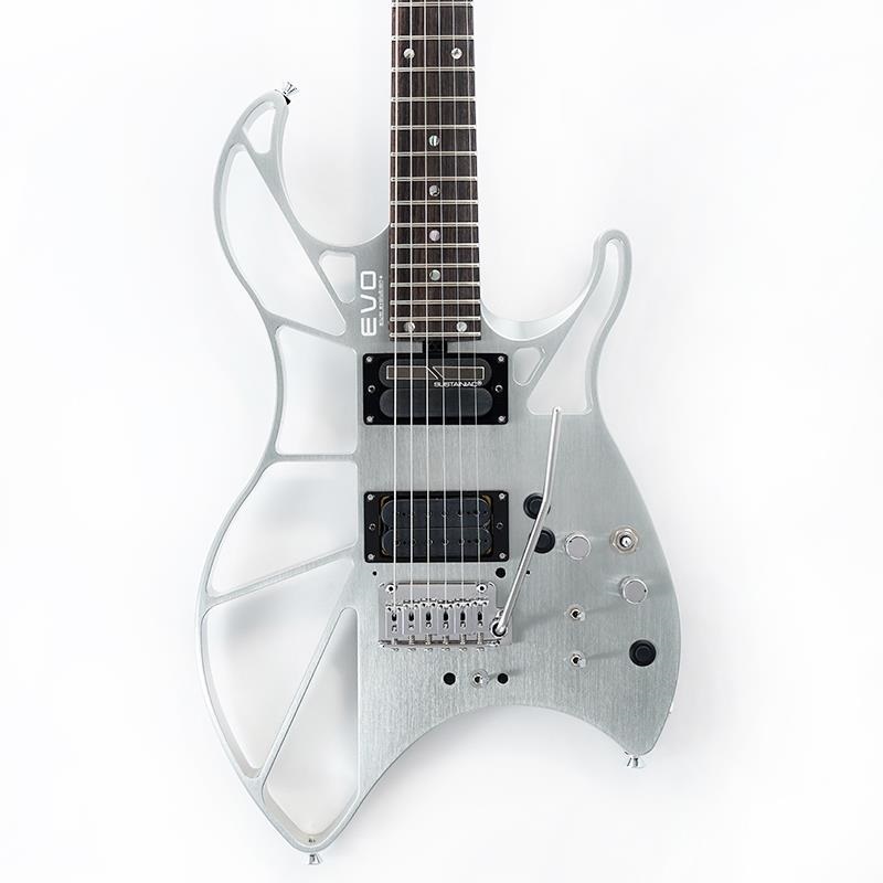ギター EVO 0101z trem h-silver EVO 0101Z Trem H-Silver Sustainiac Mod Limited ｜イケベ楽器店